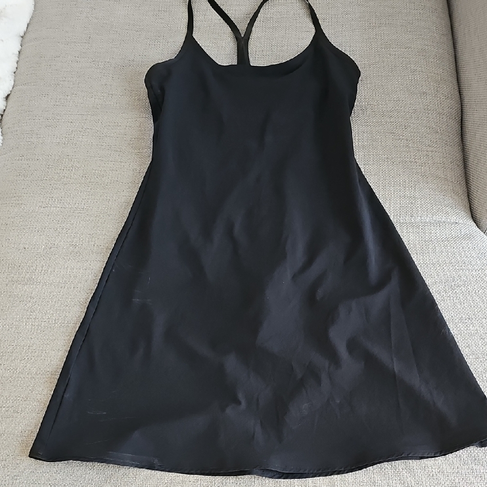 Black Outdoor Voices Tennis Dress